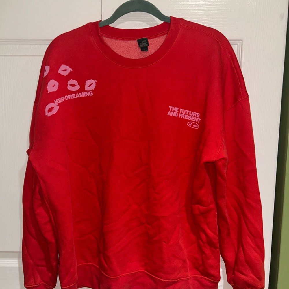 Wild Fable Bright Red Sweatshirt